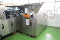 Machine commerciale complètement automatique de fabricant de cône de gaufre de crème glacée de 71 plats de cuisson (9m longs)