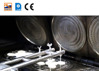 Chaîne de production automatique de gaufrette d'acier inoxydable Obleas faisant la machine avec du CE