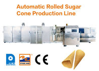 La chaîne de production automatique de cornet de crème glacée fabricants directs peut être cornet de crème glacée adapté aux besoins du client de taille faisant la machine