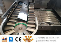 La chaîne de production automatique de cornet de crème glacée fabricants directs peut être cornet de crème glacée adapté aux besoins du client de taille faisant la machine