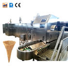 Machine commerciale de cornet de crème glacée de fabricant de tasse de gaufre d'acier inoxydable