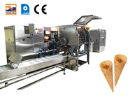 Installation et élimination des imperfections automatiques Sugar Cone Products Production Equipment de deux couleurs.