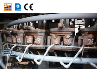 Chaîne de production automatique de cône de gaufrette 28 commande de système de gaz de cavité du moule 2