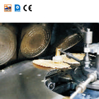 la chaîne de production de cône de la gaufre 380V a facilement actionné la machine de fabrication de biscuits de gaufrette