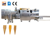 Cornet de crème glacée de 137 plats faisant à machine 13kg automatique/heure