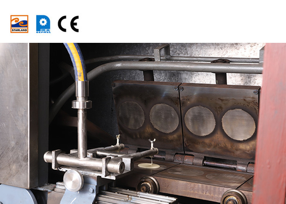 Gaufrette de capacité élevée faisant la chaîne de production de biscuits de gaufrette de machines