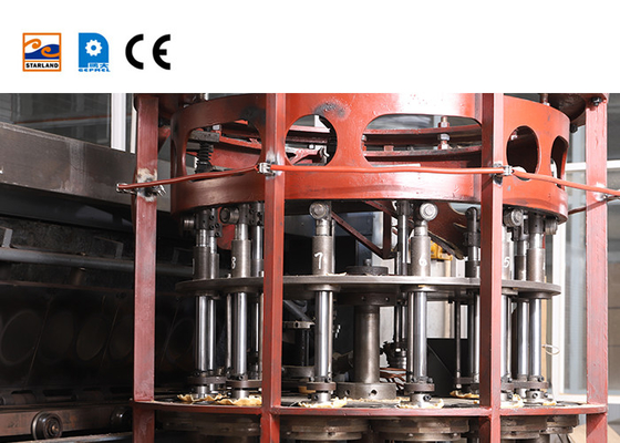 Gaufrette de capacité élevée faisant la chaîne de production de biscuits de gaufrette de machines