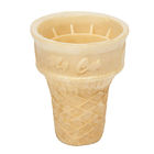 cônes faits sur commande de gaufrette de longueur de 72mm, cône frais de sucre de crème glacée