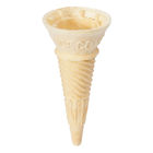 Petits cône de gaufrette de 110 millimètres de longueur/cornet de crème glacée assaisonnés de sucre
