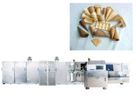 Crème glacée de cône de gaufrette faisant l'équipement, processus de fabrication de crème glacée de capacité élevée