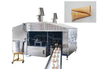 Rapide réchauffant le fabricant de cornet de crème glacée de four pour la capacité élevée de cône de sucre
