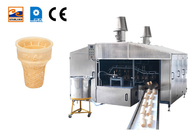 Chaîne de production de cône de gaufrette de 28 plats Machine de biscuit de gaufrette de cône de crème glacée