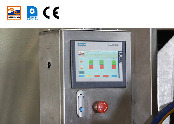 Machine de cuisson de cône de crème glacée de 107 assiettes Fabricant de cône en acier inoxydable
