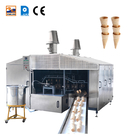 Ligne de production de cônes de gaufres haut de gamme 28 plaques de cuisson automatique 0.75kw