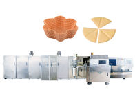 Cône semi-automatique de gaufrette de crème glacée faisant la machine avec de diverses formes