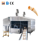 Machine de fabrication de cônes de gaufres à grande échelle avec chauffage au gaz CE