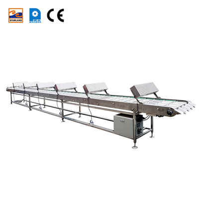 Ceinture de convoyeur à marquage alimentaire en acier inoxydable 380V avec CE