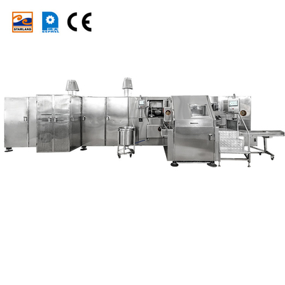 Machine à cône Barquillo en acier inoxydable personnalisable avec mode de fonctionnement automatique