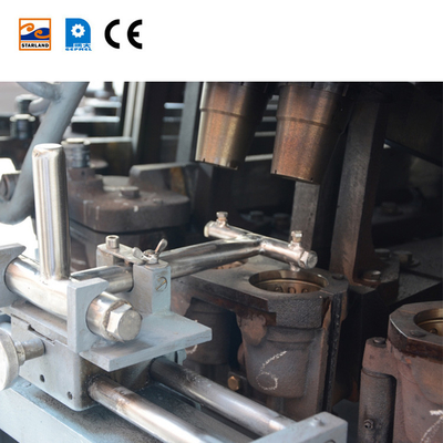 Nouvelle ligne de production de cônes de gaufres en acier inoxydable à commande PLC automatique