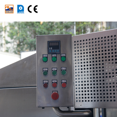 Nouvelle ligne de production de cônes de gaufres en acier inoxydable à commande PLC automatique