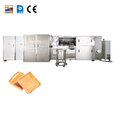 Ligne de production automatique de coquilles de tartre avec contrôle PLC et contrôle de température numérique