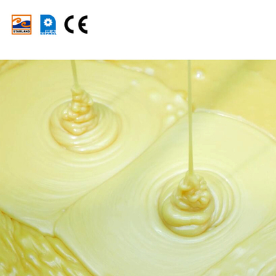 Ligne de production automatique de coquilles de tartre avec contrôle PLC et contrôle de température numérique