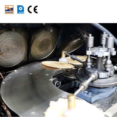 Ligne de production automatique de galets à gaz sur mesure avec construction en acier inoxydable