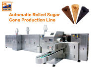Chaîne de production de cône de sucre de système de gaz/machine automatiques cuisson de cornet de crème glacée