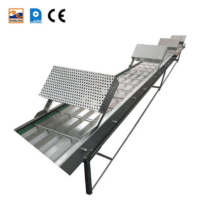 Conveyeur de refroidissement de Marshalling pour ligne de production avec alimentation 220V/380V