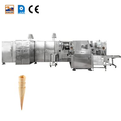 Fabrique directe entièrement automatique Barquillo cône Baker machine à biscuits