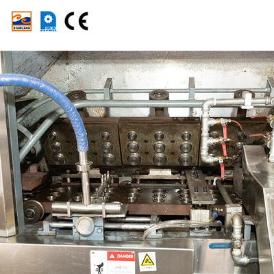 Ligne de production automatique de coquilles de tartre Moteur principal et état de la machine