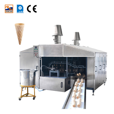 Machine automatique de fabrication de gaufres en acier inoxydable
