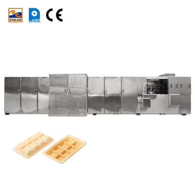 Ligne de production de plaquettes Monaka personnalisable avec moteur principal de 2,0 ch et système de contrôle PLC