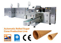 Machine automatique de coquille de cornet de crème glacée d'équipement de production de cornet de crème glacée efficace