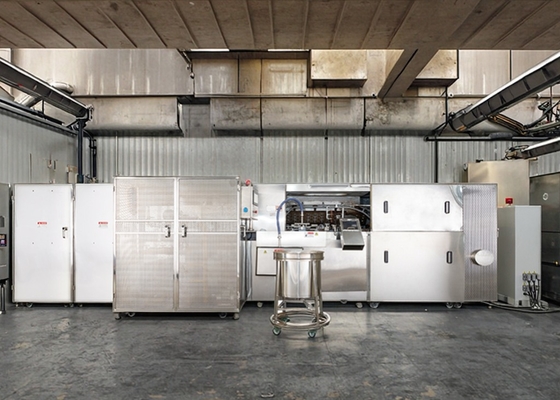 Machines de traitement des aliments en acier inoxydable contrôlées par PLC