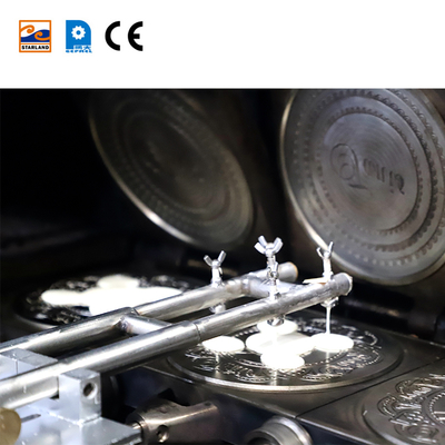 Ligne de production de biscuits à plaquette contrôlée par PLC en acier inoxydable pour les besoins de production personnalisés