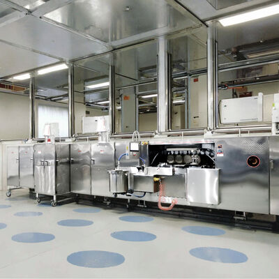 Ligne de production de gaufrettes de biscuits à plaquettes de contrôle PLC Équipement de fabrication de gaufrettes en acier inoxydable