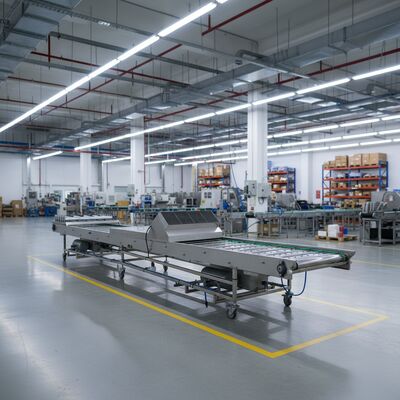 Vente directe d'usine convoyeur de refroidissement de marquage adapté au transport continu de biscuits