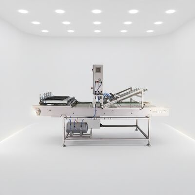 Convoyeur de refroidissement et de triage automatique à vente directe d'usine pour ligne de production de cornets de sucre