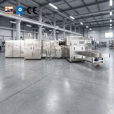 Ligne de production de cônes de sucre à rouleaux entièrement automatique 220V 380V Ligne de production de cônes de sucre à rouleaux automatiques pour la fabrication