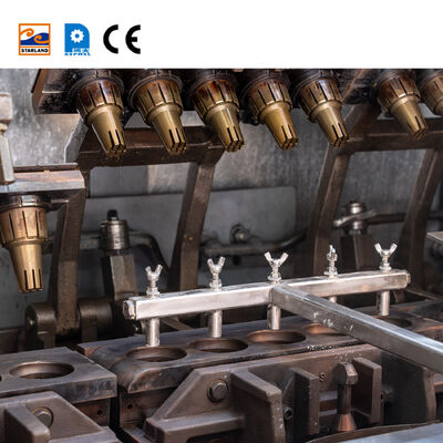 Ligne de production de cônes de gaufres offrant un processus de production stable et continu avec un contrôle précis de la température et du temps