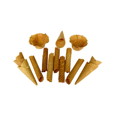 Machine à gaufres pour cornets de glace en acier inoxydable, capacité de 9,5 kg, matériau durable pour le traitement des aliments