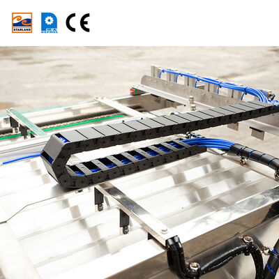 Dispositif automatique de manchonnage de cônes en acier inoxydable, moteur principal compris, spécifications pour ligne de production de cônes industriels