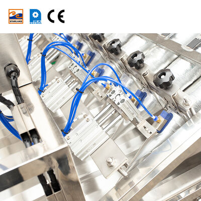 Dispositif automatique de manchonnage de cônes en acier inoxydable, moteur principal compris, spécifications pour ligne de production de cônes industriels