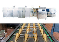 Chaîne de production roulée de cône de sucre de gaufre CBIII-61A*/CBIII-61x2A* complètement automatiques