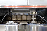 Chaîne de production de cône de gaufre d'acier inoxydable avec 107 plats de cuisson