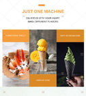 Machine commerciale de cône de Mini Cone Maker Ice Cream