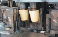 Équipement de production automatique de cône de gaufrette de fabricant de cône de gaufrette de large échelle de solides solubles 0.75kw