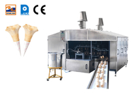 Chaîne de production automatique de cône de gaufrette équipement de production alimentaire de gaufrette