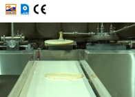 Grande chaîne de production de biscuit de gaufrette d'acier inoxydable production automatique élevée